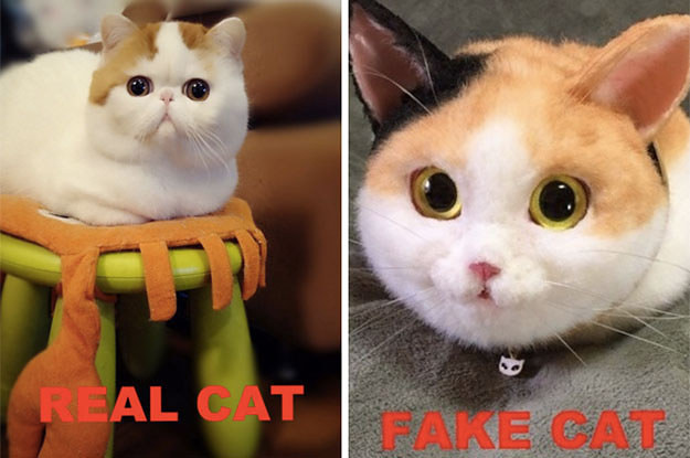 Incredibly Realistic Plush Cat Handbags