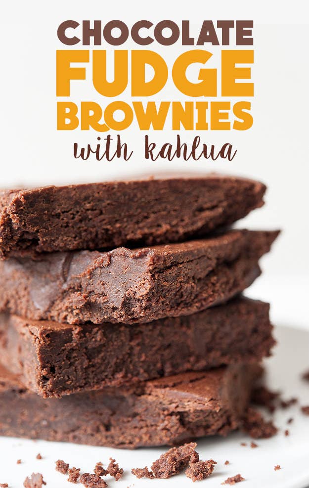 These Kahlua Fudge Brownies Just Want To Be Loved