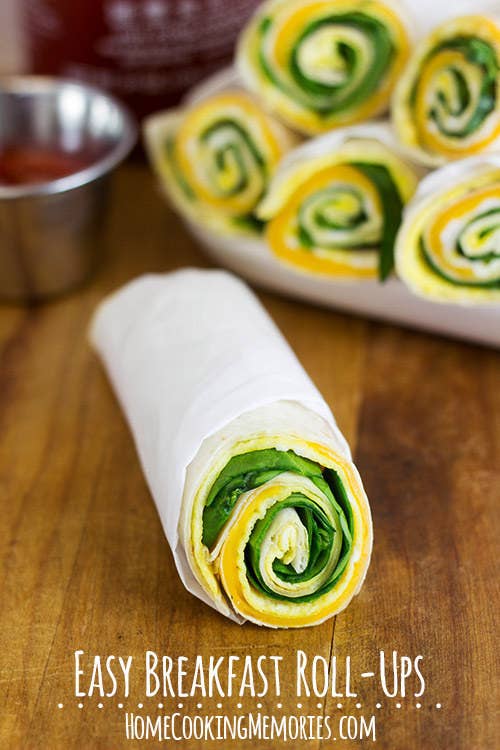 Packed with spinach and egg. Recipe here.