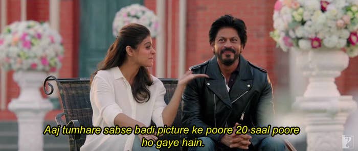 700px x 296px - Here Are Shah Rukh And Kajol Discussing Everything Wrong With The Climax Of  \