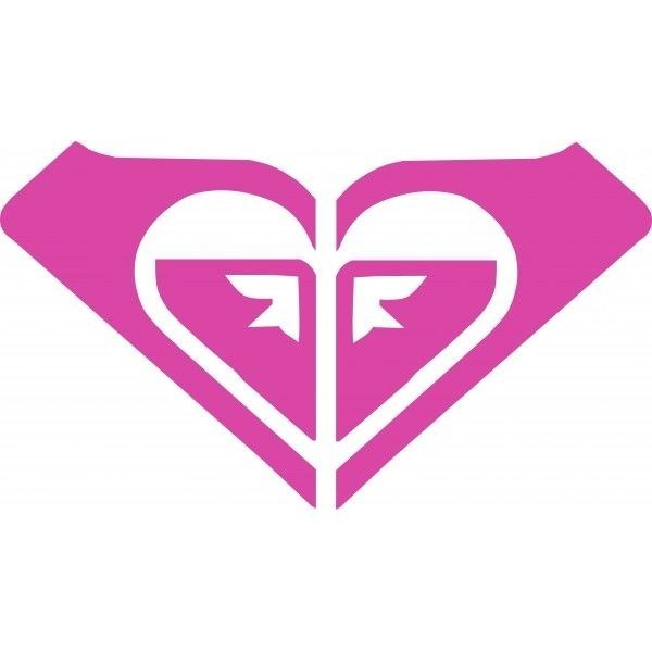 Bumper sticker Decal Roxy Logo, Creative Heart Graffiti, love, text png |  PNGEgg