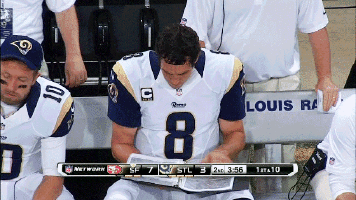 When you get to class and realize you are going to fail that exam that you didn't study for.