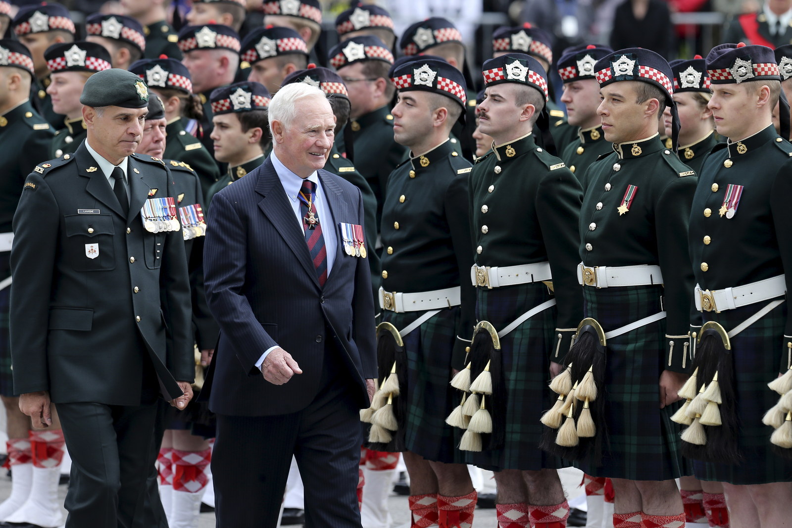 Canadian Soldiers Killed One Year Ago Were Honoured At An Emotional 