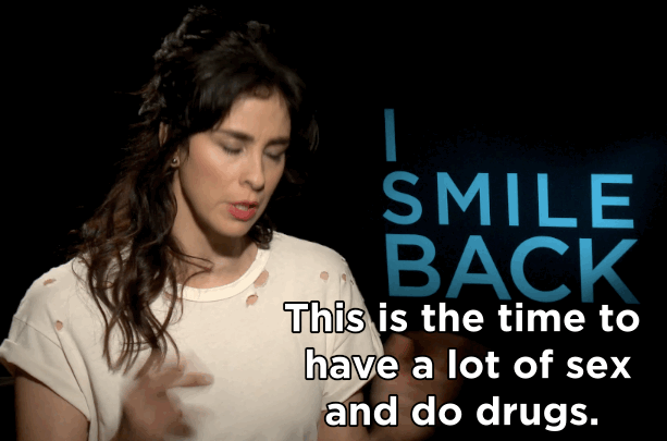 Sarah Silverman On Smoking Weed With Seth Rogen And Living It Up In Your  Twenties