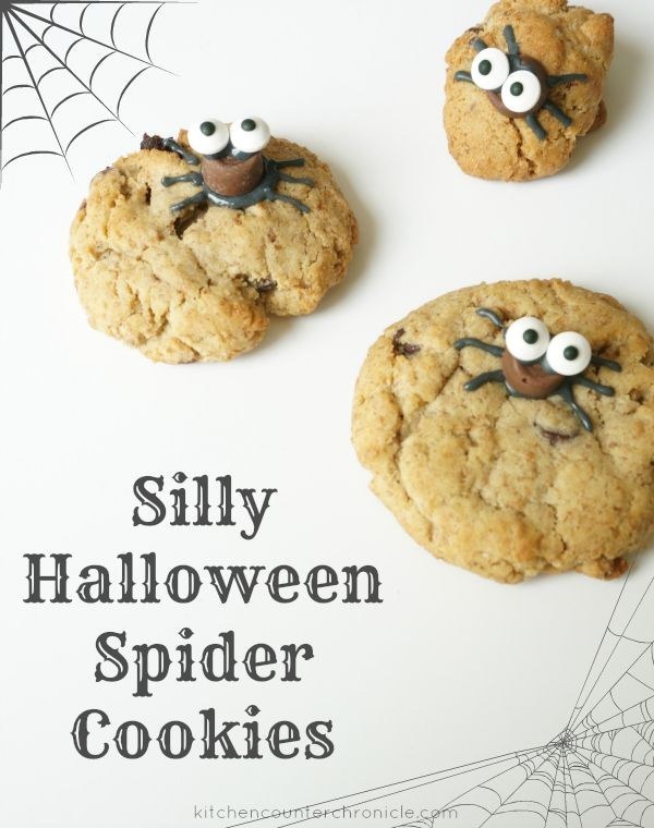 http://www.kitchencounterchronicle.com/silly-spider-cookies/