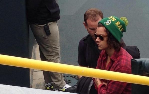 harry styles packers jersey