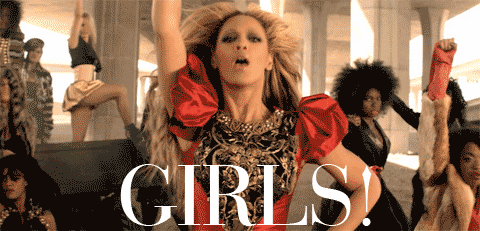 If someone is making you feel less than, there's nothing more satisfying to scream than "WHO RUN THIS MOTHER? GIRLS!!"Best patriarchy-smashing lyric: "Boy I know you love it / How we're smart enough to make these millions / Strong enough to bear the children / Then get back to business"