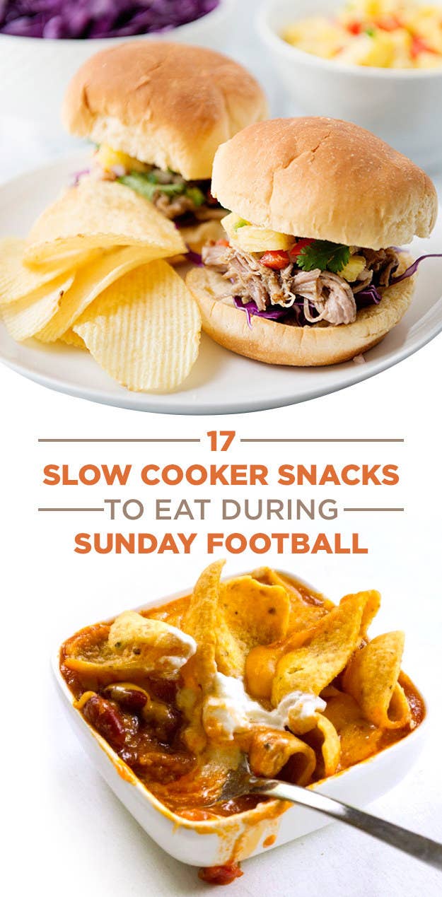 17 Easy Slow Cooker Snacks To Eat While You Watch Sunday Football