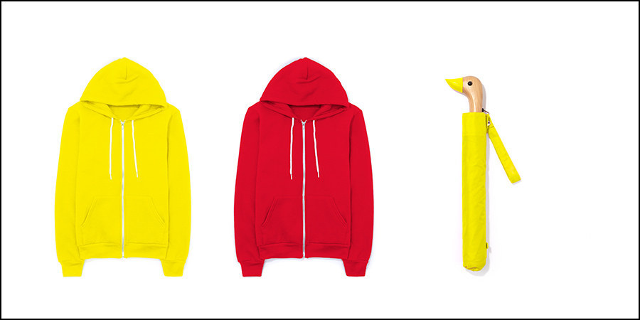 For the perfect duckface, use construction paper to cut out two duck bills and attach along the straight edge. Punch two holes to thread through an elastic cord to create your mask and pose! Flex Fleece Zip Hoodie | Duckhead Auto Open Umbrella