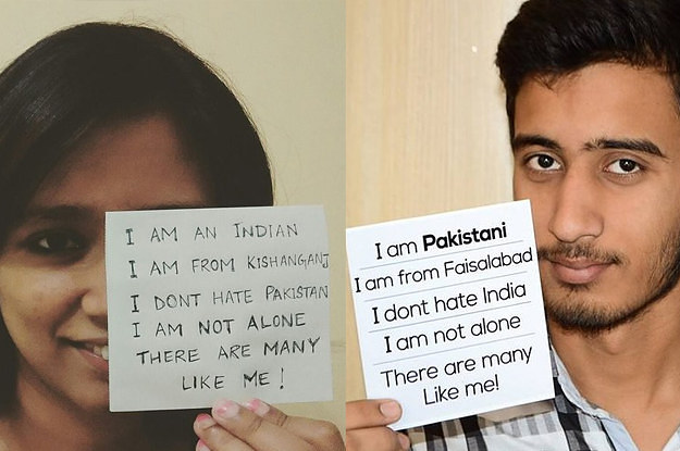 Indians And Pakistanis Are Using The Hashtag #ProfileForPeace To Send Each Other Messages Of Love