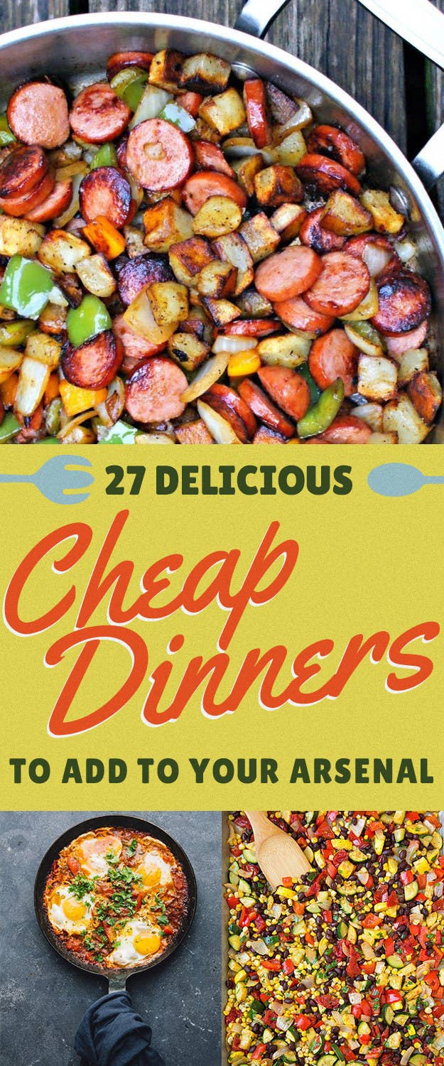 27 easy meals that won't break the bank