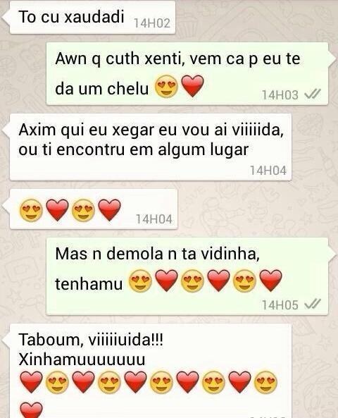 Esta troca de mensagens.