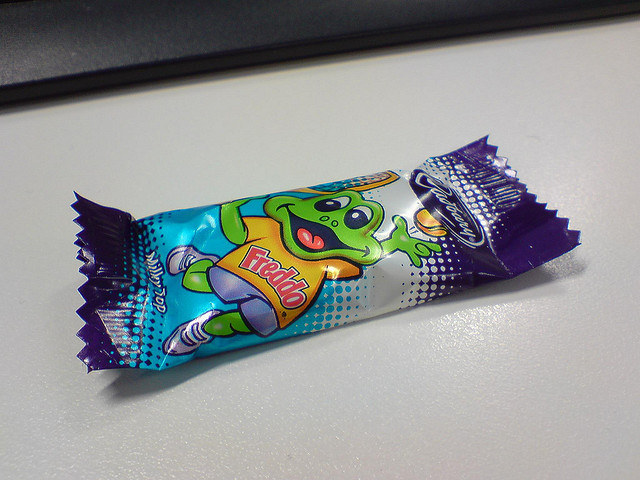 They cost 25p these days. Rip-off.