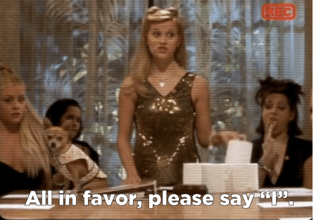 What other people think it means: A section of a book. What a sorority girl knows it means: A weekly meeting held to discuss sorority business. Cookies are usually involved.
