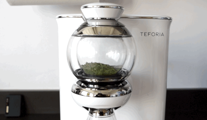 You can, of course, brew hot tea with the device but Teforia founder Allen Han programmed it not to heat the water for my cup, which I initially thought was weird because tea, duh. He explained that the machine was essentially creating cold brew coffee (brewed cold and never heated), but with tea leaves instead. Apparently the lack of hot water reduces the tea's caffeine content. Less caffeine makes for a less bitter, sweeter, smoother tea.