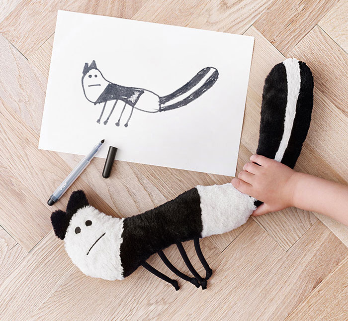 Ikea Turned Kid s Drawings Into Actual Toys For A Good Cause