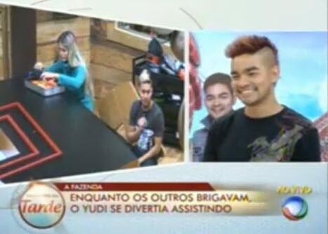 "Enquanto os outros brigavam, o Yudi se divertia assistindo".