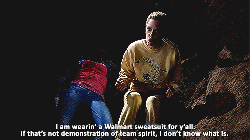 If that yellow suit doesn’t show team spirit, I don’t know what does.