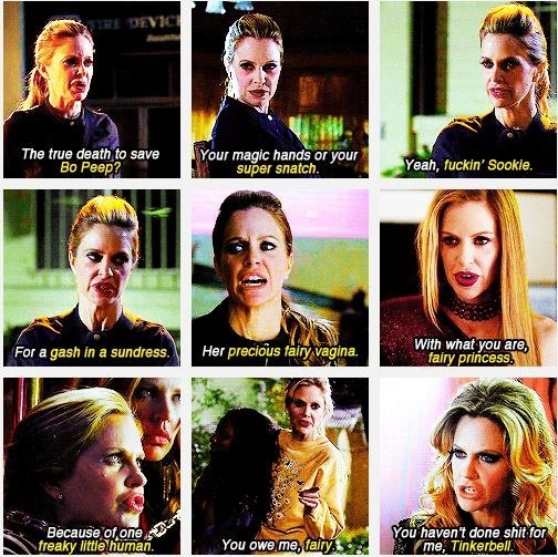 She rarely used her name, which is glorious.