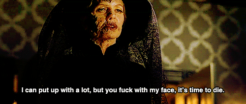 Do what you want but do not mess with the woman's face.