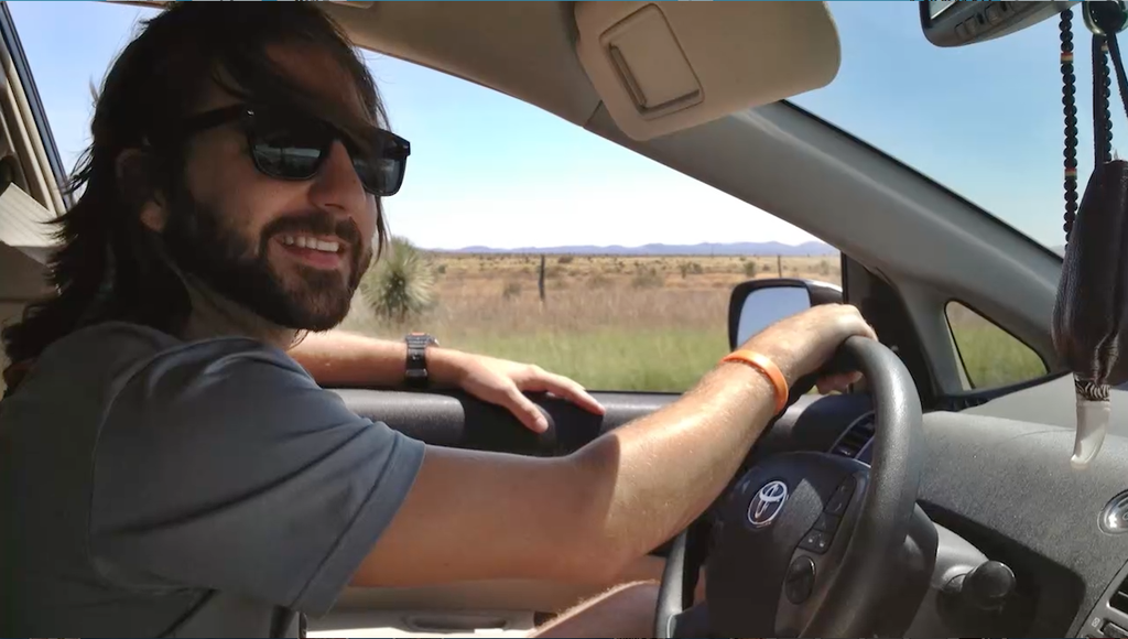 A man and his car