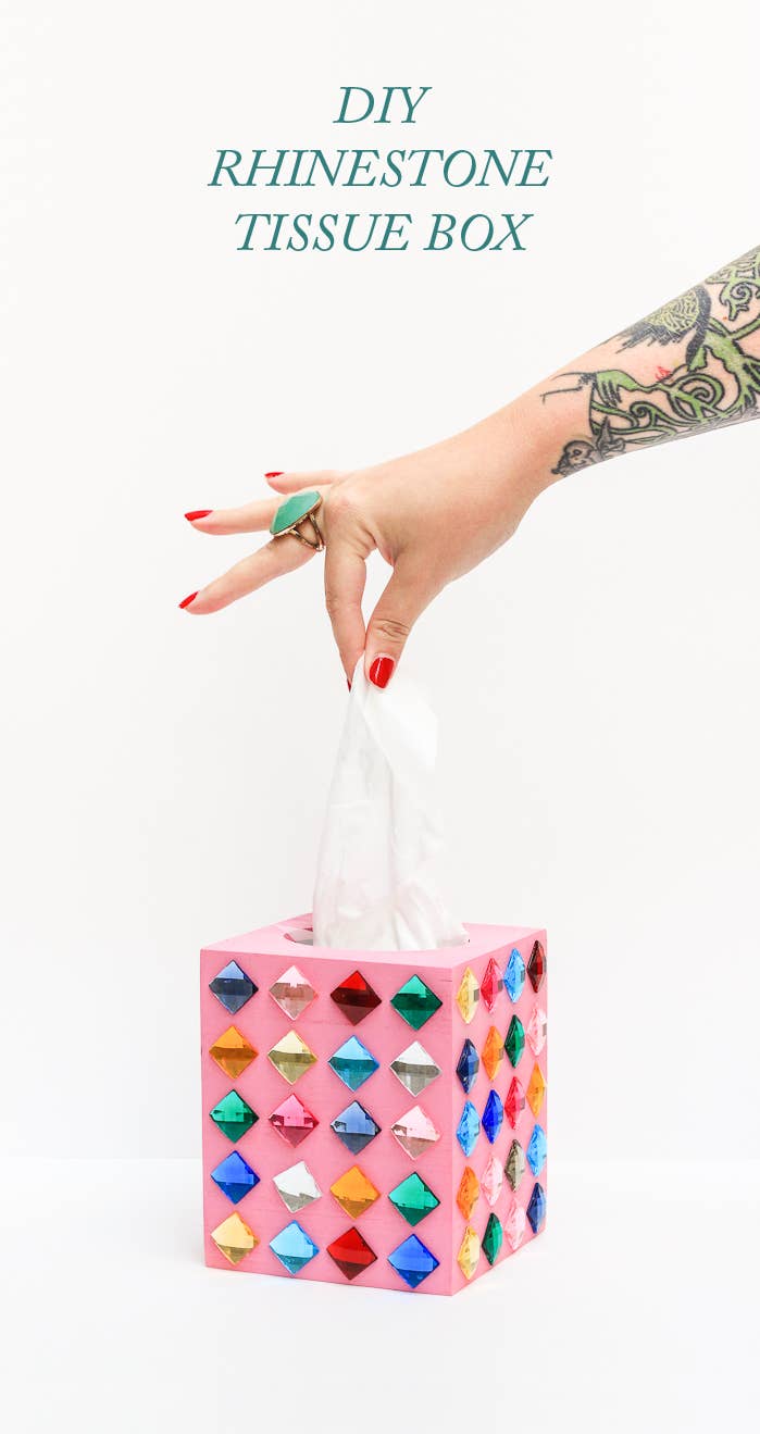 This will make blowing your nose a lot more glamorous. Get the tutorial at The Crafted Life.