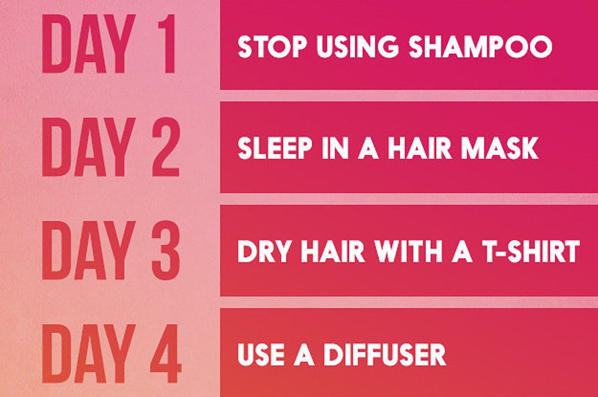 Here's How To Make Your Naturally Curly Hair Look Amazing In 7 Days