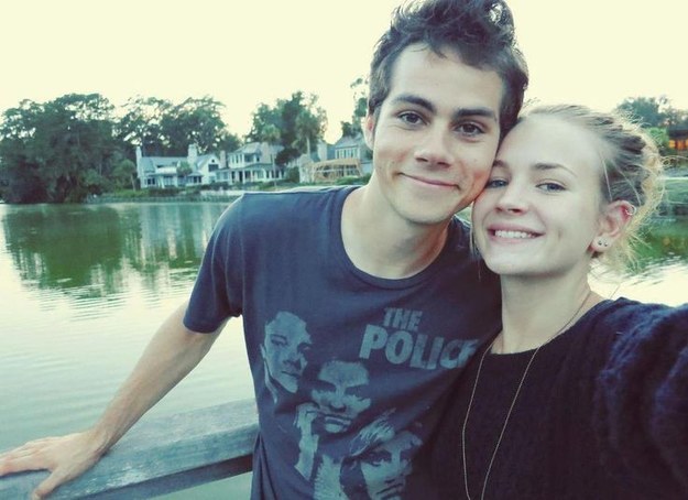 Dylan O'Brien and his Girlfriend Britt Robertson