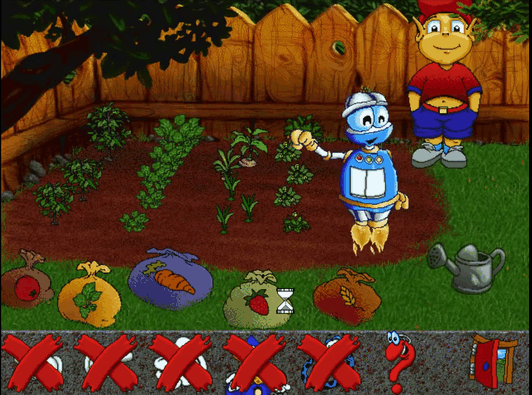 Chargé de planter et d'arroser les trucs.