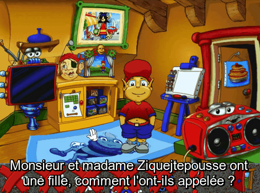 «Et maintenant, place à la rigolade... à la rigoladibou, bien sûr!»