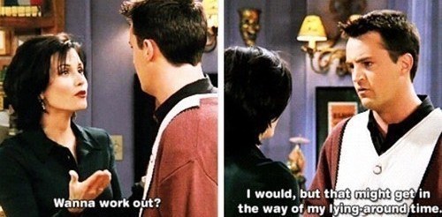 When Chandler used this comeback to get what he truly wanted.