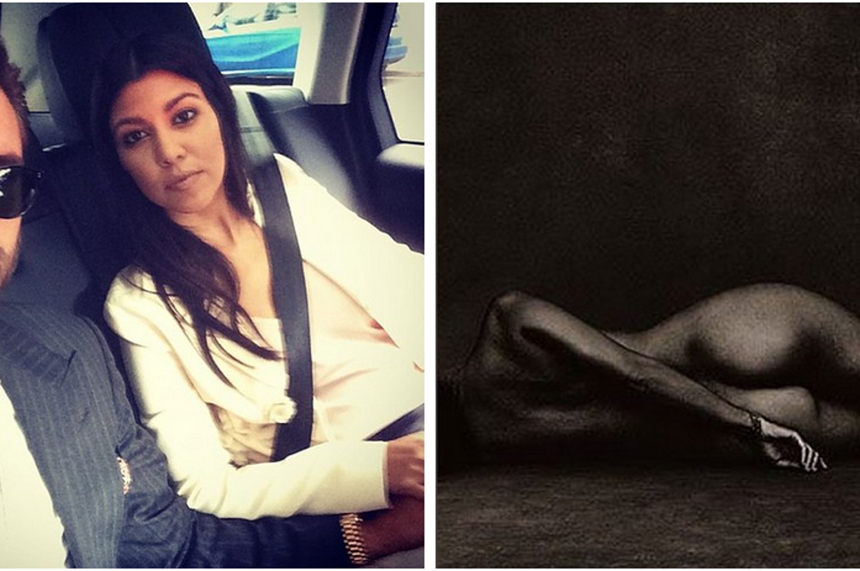 Scott Disick Just Posted A Naked Photo Of Kourtney Kardashian And Now We're  Confused AF, image size:1250x830