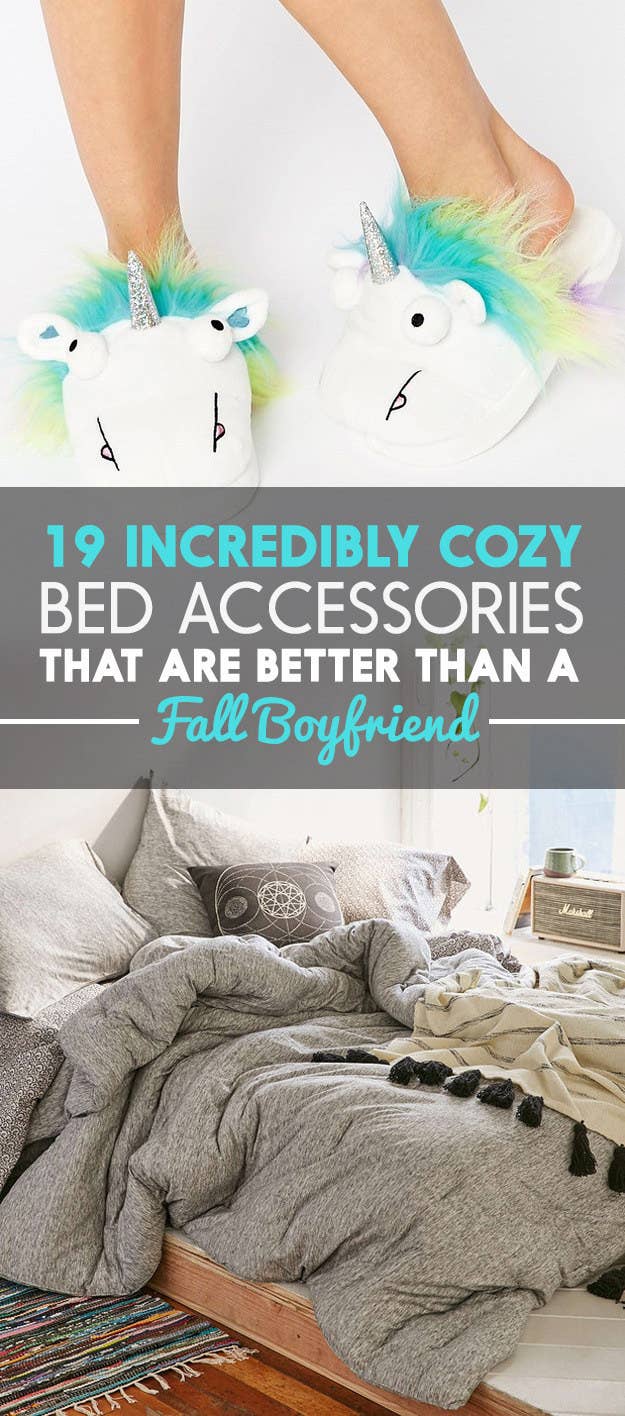 19 Insanely Cozy Accessories That Will Make You Never Want To Leave Your Bed