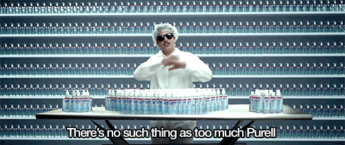 I'm an avid Purell user.
