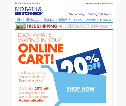 bed bath and beyond coupon uppababy