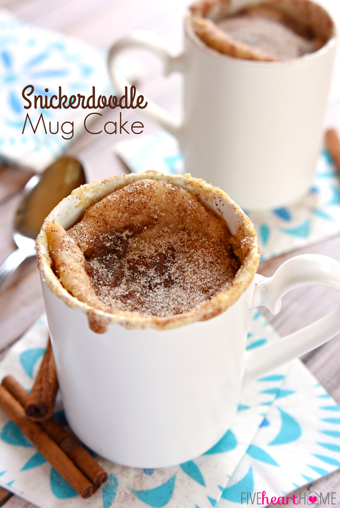 Cinnamon Roll Mug Cake (made in 3 minutes!) - Cooking Classy