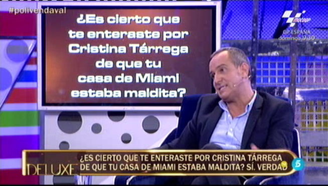 Imágenes insólitas del crossover entre Sálvame Deluxe y Cuarto Milenio.