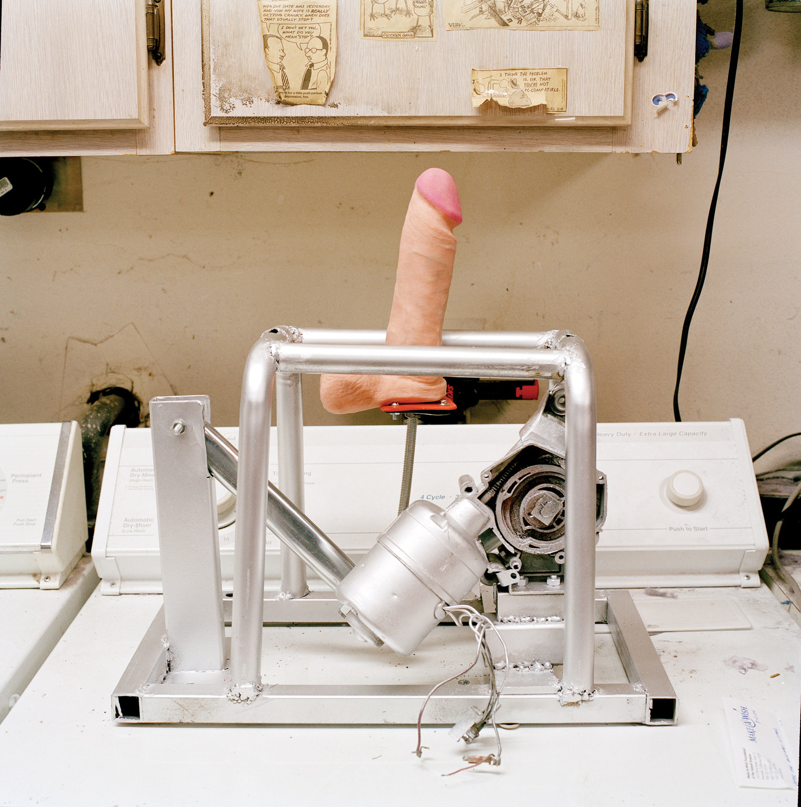 23 Profoundly Disturbing Photos Of Homemade Sex Machines In America