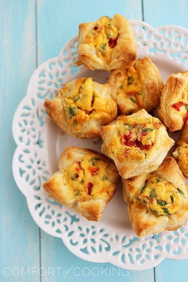 mini puff pastry shells recipes