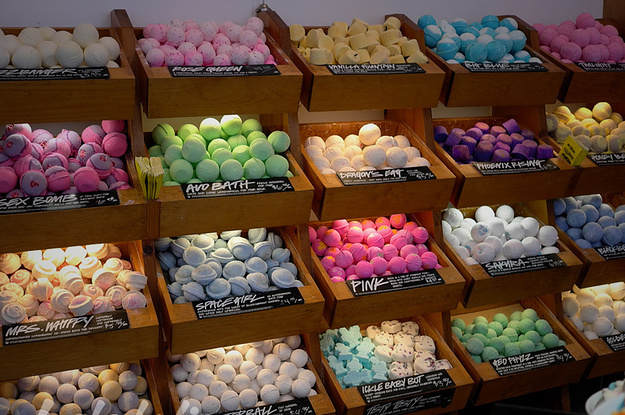 how to make bath bombs like lush