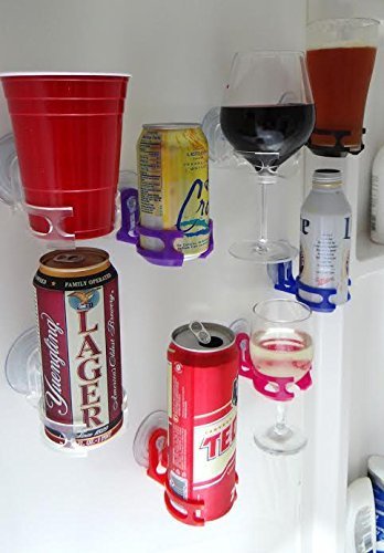 Perfect for shower beer, shower wine, and shower cocktails.