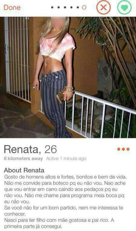 Tá se achando, hein?!