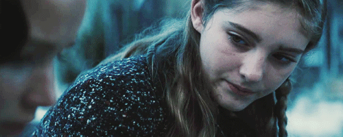 Katniss's sister who she would do anything to protect. 💔