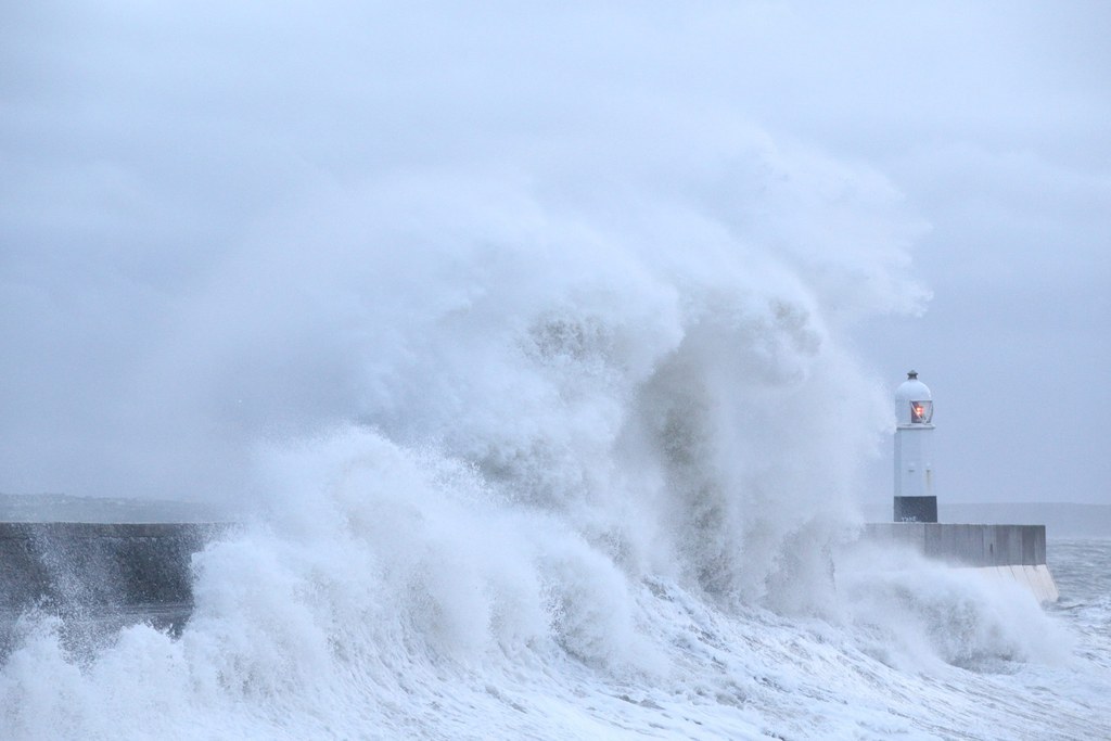 Storm Abigail Leaves Thousands Without Power As 90mph Winds Batter The UK