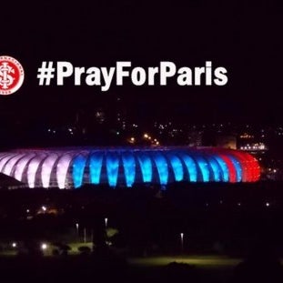 Le stade Beira-Rio à Porto Alegre, au Brésil.