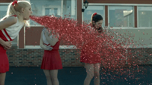 Get an explosive package of glitter from your enemy