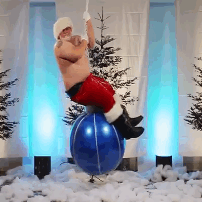 Get a "Wrecking Ball" Santagram