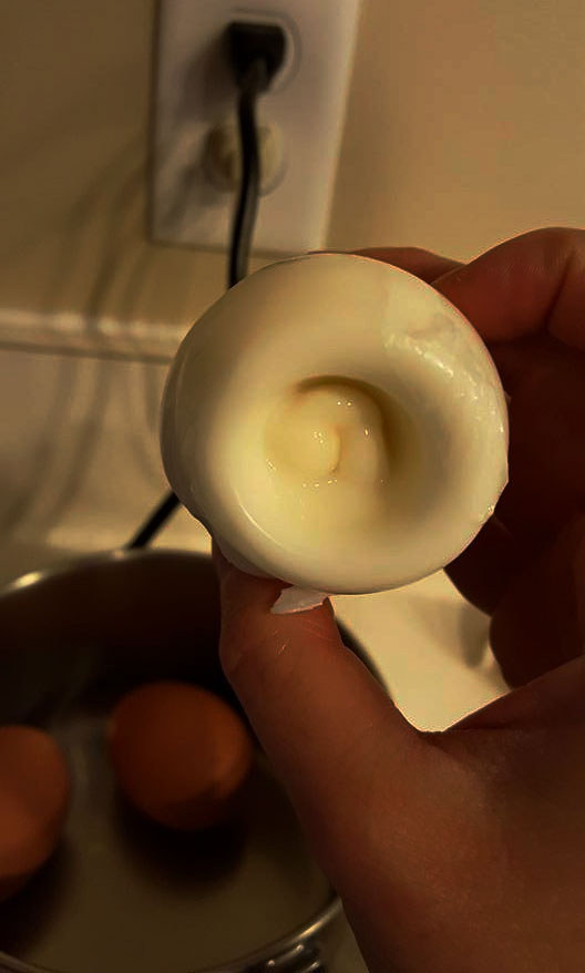 We were all once just a butt inside an egg. Deep.