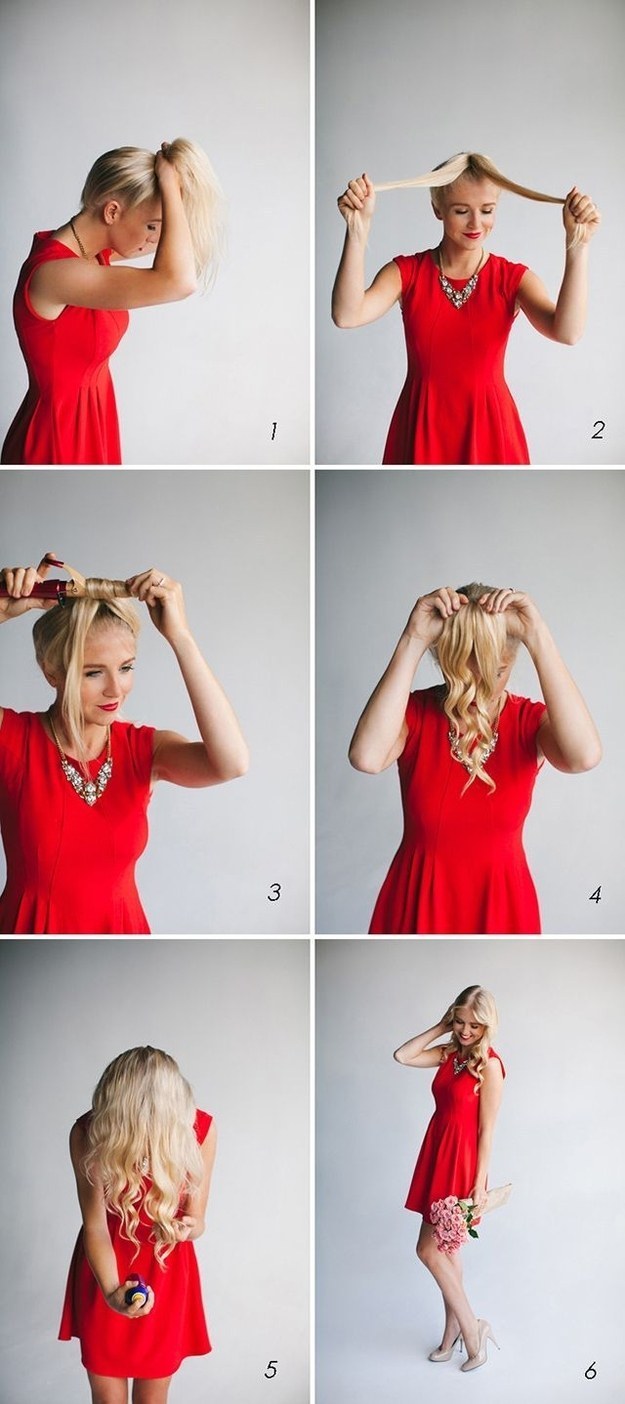 But when you need to just quickly curl your hair, use this trick to make it happen all at once.