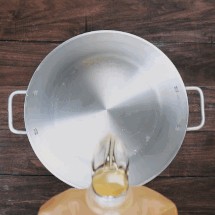 Butterball has instructions for how to locate the maximum fill line.